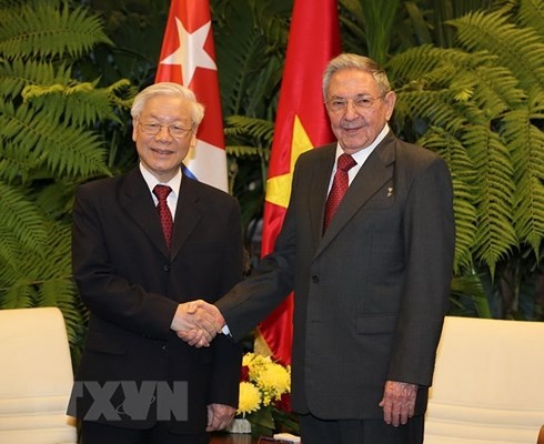 Vietnam y Cuba emiten Declaración Conjunta - ảnh 1