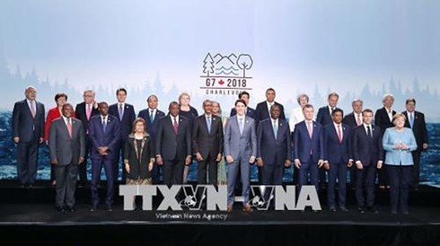 Primer ministro vietnamita termina su participación en la cumbre del G7  - ảnh 1