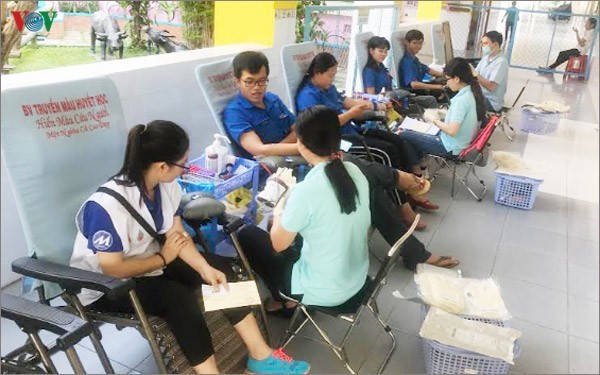 Participan jóvenes nacionales y extranjeros en el Festival Mundial del Voluntariado en Vietnam  - ảnh 1