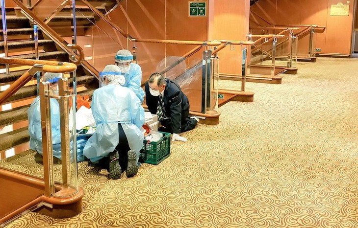 Japón detecta 60 infectados más por coronavirus en Diamond Princess - ảnh 1