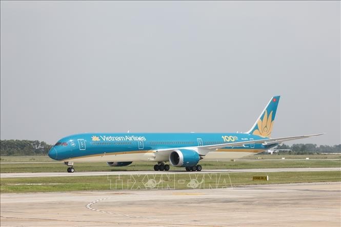 VietnamAirlines realiza vuelos para transportar chinos en Vietnam a casa  - ảnh 1