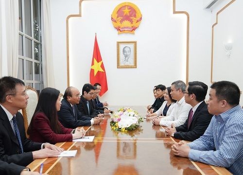 Recibe premier vietnamita al director general de la empresa Texhong Vietnam - ảnh 1