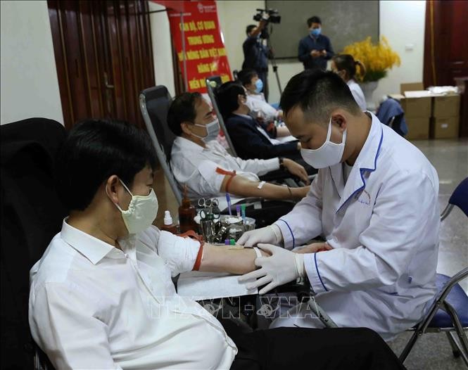 Asociación de Agricultores de Vietnam convoca campaña de donación de sangre  - ảnh 1