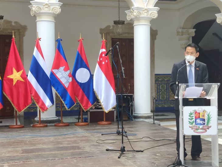 Conmemoran 54 aniversario de fundación de la Asean en Venezuela - ảnh 1