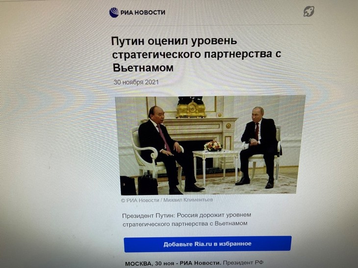 Periódicos y expertos rusos resaltan significado histórico de la Declaración Conjunta Vietnam-Rusia  - ảnh 1