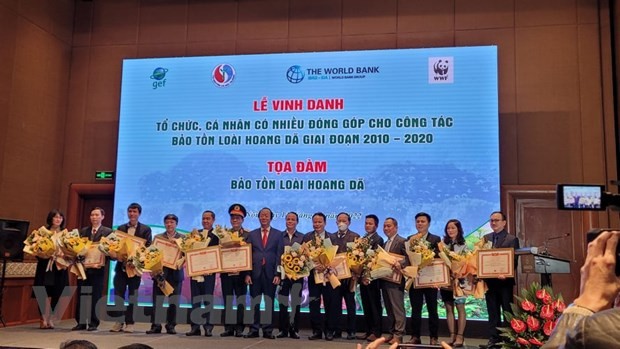 Vietnam homenajea a conservadores de vida silvestre - ảnh 1