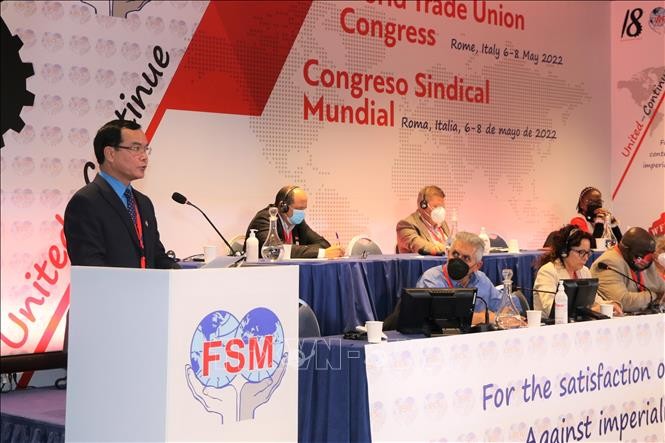 Vietnam es miembro activo y responsable de la Federación Sindical Mundial - ảnh 1