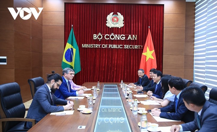 Vietnam busca cooperar con Brasil en materia de seguridad - ảnh 1