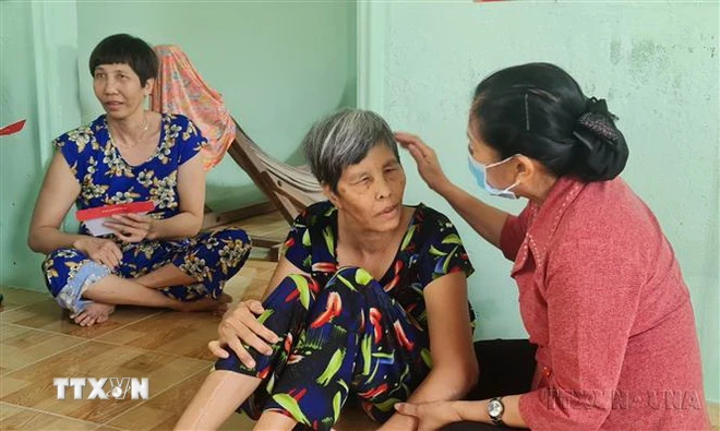 Actos solidarios para aliviar el dolor de las víctimas del Agente Naranja/Dioxina en Vietnam - ảnh 1