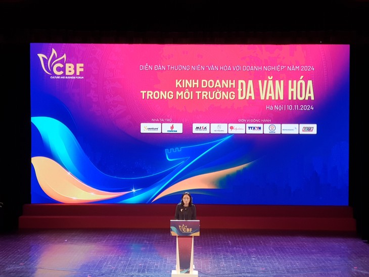 Sesiona Foro anual sobre cultura empresarial de Vietnam en 2024 - ảnh 1