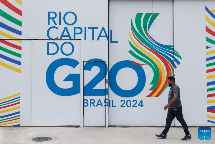 Inauguran Cumbre de Líderes del G20 en la ciudad brasileña de Río de Janeiro - ảnh 1