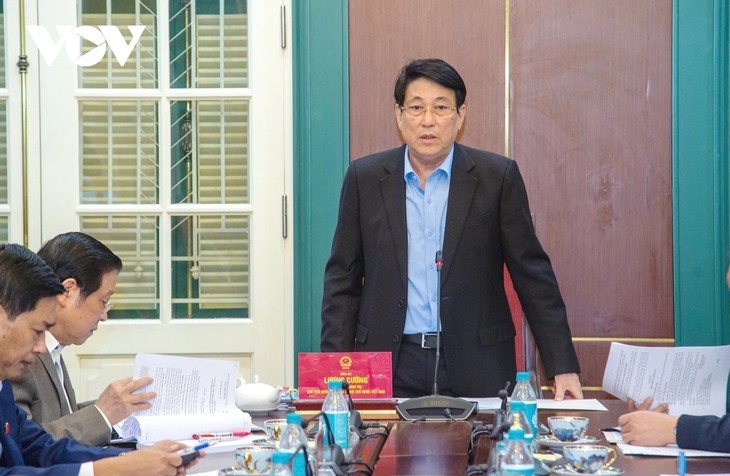 Presidente de Vietnam se reúne con Comité Directivo de Reforma Jurídica - ảnh 1