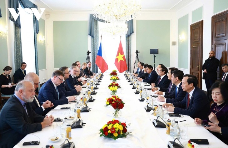 Vietnam y República Checa elevan relaciones bilaterales al nivel de asociación estratégica  - ảnh 1