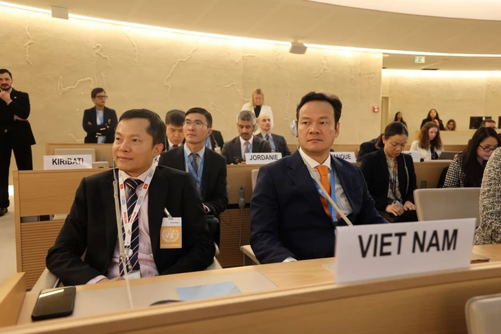 Vietnam participa en la reunión de alto nivel del Consejo de Derechos Humanos de la ONU  - ảnh 1