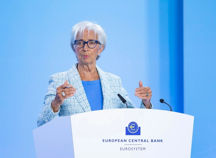 BCE dispuesto a intervenir ante riesgos derivados de los aranceles de Estados Unidos - ảnh 1