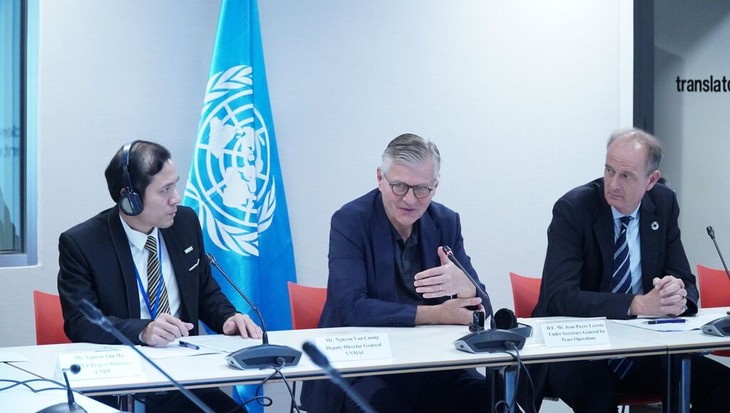 La ONU elogia el papel ejemplar de Vietnam en las misiones de mantenimiento de la paz - ảnh 1