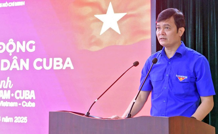 La juventud vietnamita se une en apoyo al pueblo de Cuba - ảnh 1