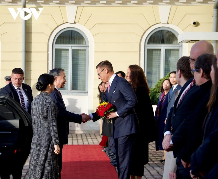 Dirigentes de Vietnam y Finlandia sostienen conversaciones en Helsinki - ảnh 1
