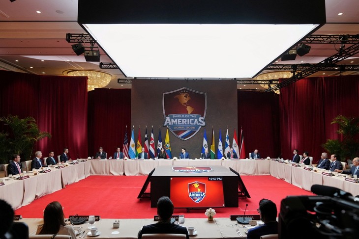 Estados Unidos anuncia una alianza militar en América contra las bandas del narcotráfico - ảnh 1