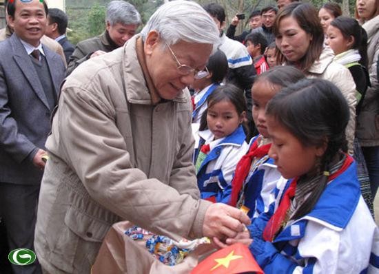 เลขาธิการใหญ่พรรคคอมมิวนิสต์เวียดนามลงพื้นที่จังหวัดYen Bai - ảnh 1