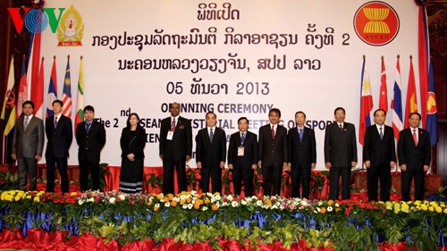 เปิดการประชุมรัฐมนตรีกีฬาอาเซียนครั้งที่ 2 ณ ประเทศลาว - ảnh 1