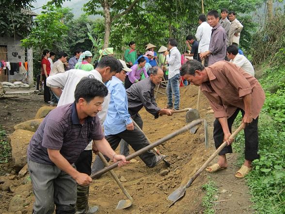 สามัคคีในการสร้างสรรค์ชนบทใหม่ในตำบล นาโหย อำเภอบั๊กห่า จังหวัดลาวกาย - ảnh 1