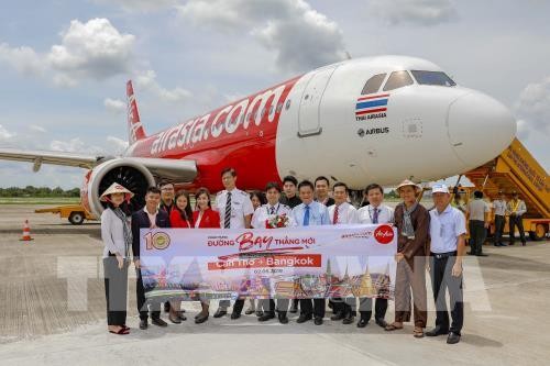 Air Asia เปิดเส้นทางบินตรงนครเกิ่นเทอ-กรุงเทพฯ - ảnh 1