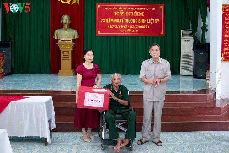 ศูนย์ฟื้นฟูสมรรถภาพทหารทุพพลภาพ ยวีเตียน- สถานที่บรรเทาความปวดร้าวจากสงคราม - ảnh 11