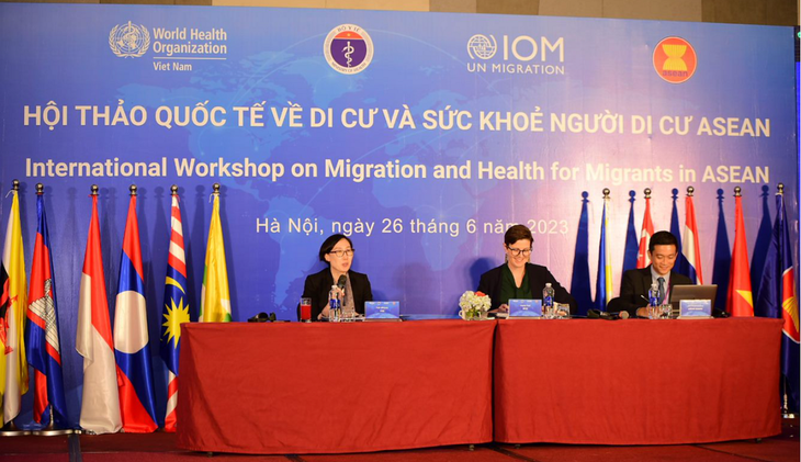 เวียดนามและ IOM สนับสนุนการผลักดันความร่วมมือในภูมิภาคเพื่อยกระดับสุขภาพให้แก่ผู้อพยพ - ảnh 1