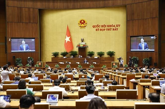 ในสัปดาห์สุดท้ายของการประชุมสภาแห่งชาติครั้งที่ 7จะมีการอนุมัติเนื้อหาสำคัญหลายประเด็น - ảnh 1