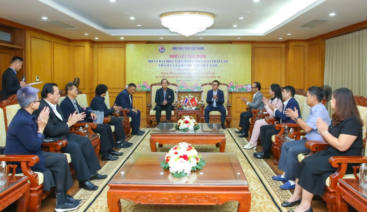 สื่อไทย-เวียดนามกระชับมิตรภาพ มุ่งส่งเสริมสื่ออาเซียนที่เป็นหนึ่งเดียวและมีประสิทธิภาพ - ảnh 1