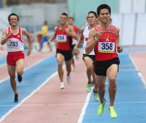 Vietnam tops international track and field tournament - ảnh 1