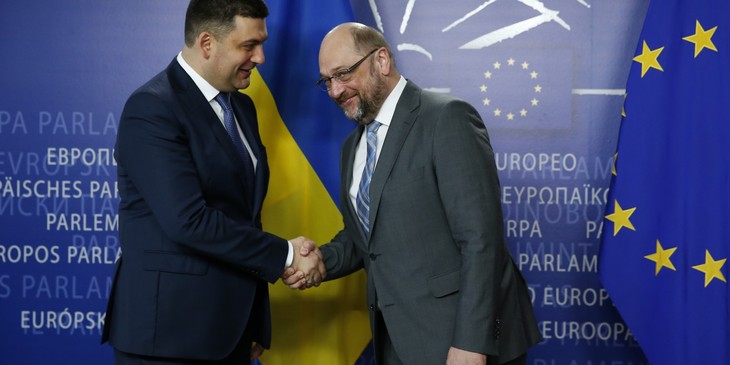 Ukrainian parties prepare new coalition government - ảnh 1