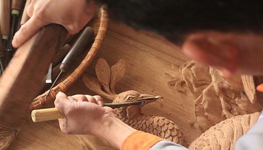 Dong Giao wood carving village in Hai Duong province - ảnh 2