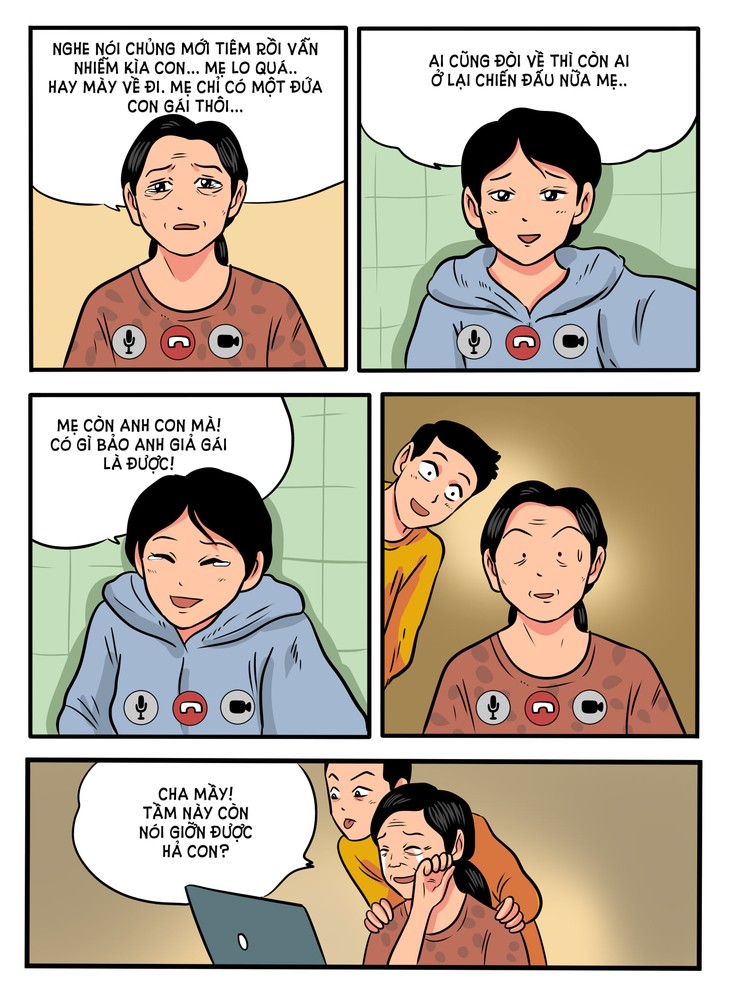 Thang Fly Comics tells semi-realistic stories of love and compassion amid COVID  - ảnh 6