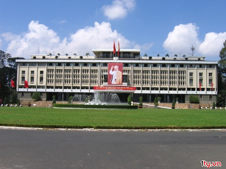 Wiedervereinigungspalast in Ho Chi Minh Stadt - ảnh 1