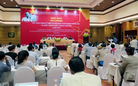 Pressekonferenz zur Vorbereitung auf den 70. Jahrestag der Augustrevolution und Nationalfeiertag - ảnh 1