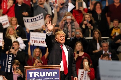 US-Wahl: Die zwei Kandidaten Donald Trump und Bernie Sanders gewinnen Vorwahlen in New Hampshire - ảnh 1