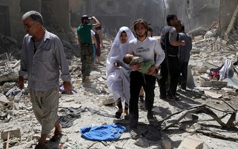 Erneute dringende Sitzung des UN-Sicherheitsrats über Syrien  - ảnh 1