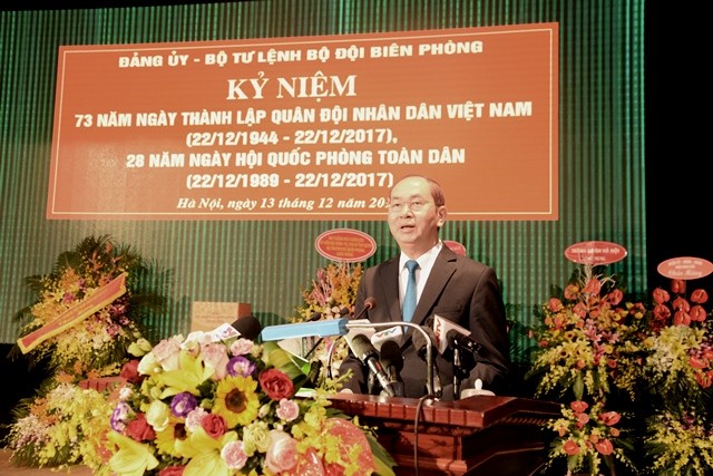 Grenzsoldaten sollen Schlüsselrolle bei der Verwaltung und Verteidigung der Souveränität - ảnh 1