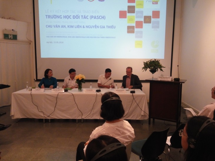 Drei vietnamesische Oberschulen werden mit PASCH vernetzt - ảnh 1
