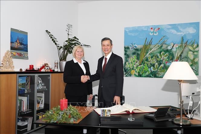 Verstärkung der Zusammenarbeit zwischen Vietnam und dem Bundesland Sachsen-Anhalt - ảnh 1