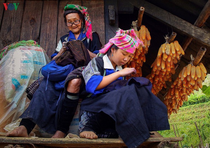 Stille Atmosphäre im Kreis Mu Cang Chai im Winter - ảnh 10