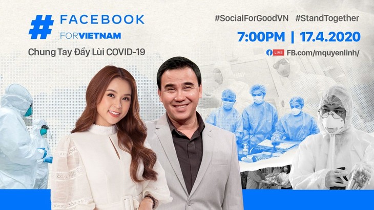 Livestream-Programm “SocialForGoodVN – Gemeinsame Aktion zur Beseitigung der Covid-19” - ảnh 1