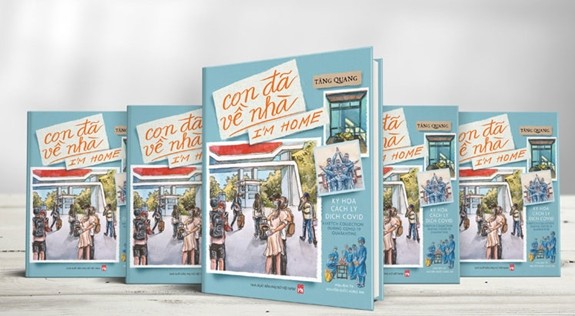 Herausgabe des Buchs „Ich bin zuhause - Skizze über die Isolation wegen Covid-19“ - ảnh 1