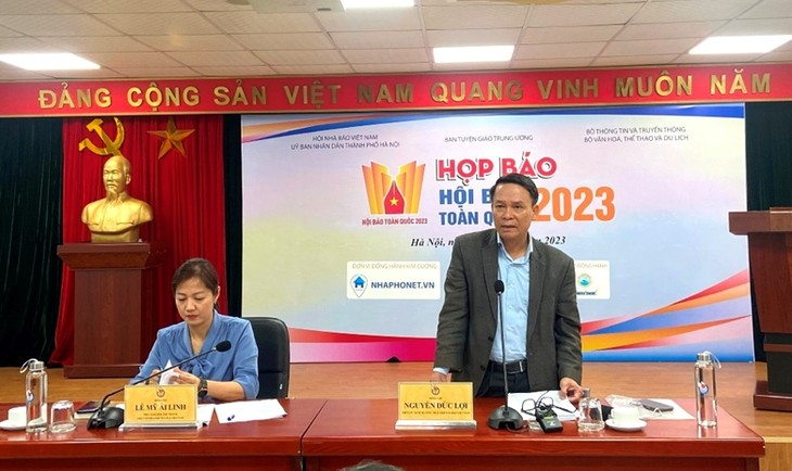 Nationales Zeitungsfest 2023 in Hanoi - ảnh 1