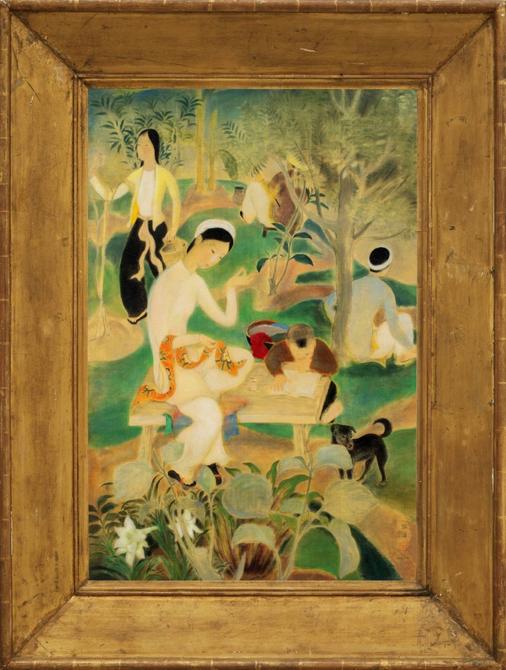 Versteigerung des Gemäldes des Malers Le Pho in Hongkong (China) - ảnh 1