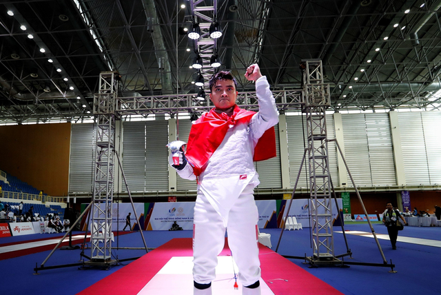 Vietnamesische Fechter strebt nach Championtitel bei SEA Games 32 - ảnh 1