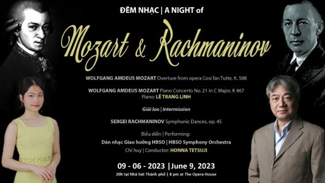 Klaviertalent Le Trang Linh spielt im Mozart- und Rachmaninow-Konzert - ảnh 1