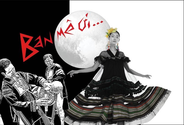 Modenschau für Brokat-Kunst der Volksgruppen in Dak Lak - ảnh 1